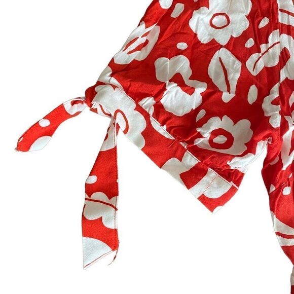 ELOQUII Elements Stencil Print Walk-Through Maxi Romper 20 NWT - Picture 7 of 7